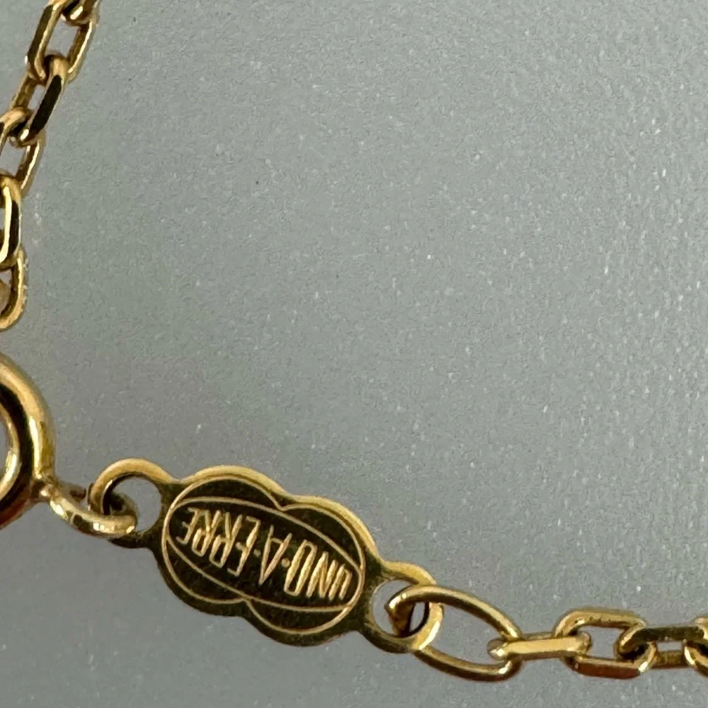 14k real solid gold sweet sixteen Real pearl bracelet